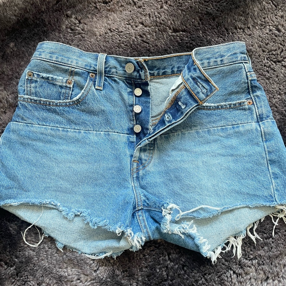 LEVIS Denim Blue Women's Shorts